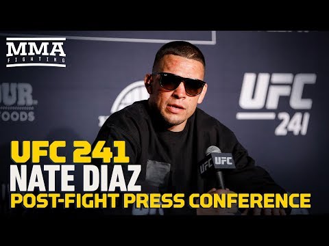UFC 241: Nate Diaz Post-Fight Press Conference - MMA Fighting