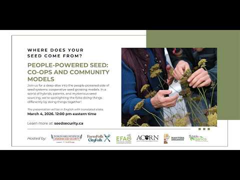 People-Powered Seed: Co-op & Community Innovation