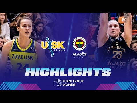 ZVVZ USK Praha v Fenerbahce Alagoz Holding | Gameday 12 | Highlights | EuroLeague Women 2022-23
