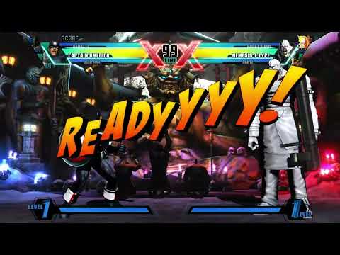 Black Ironman Team Vs Dante Team [UMvC3]