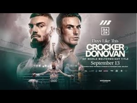 Lewis Crocker defeats Paddy Donovan to win the IBF welterweight title