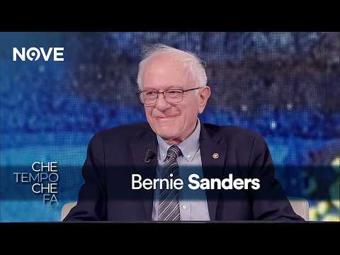 Bernie Sanders: "Donald Trump non è la voce del popolo americano" | Che tempo che fa