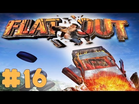 FlatOut - Walkthrough - Part 16 - Gravel Rock Run (PC) [HD]