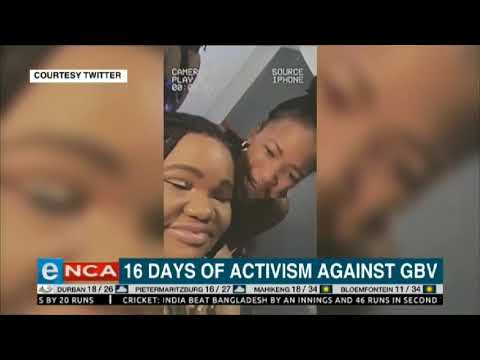 16 days of activism against GBV