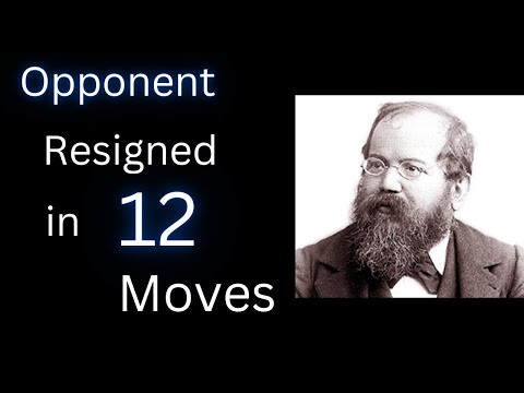 Queen Trap ! \ Wilhelm Steinitz Vs Henry Edward Bird chess game