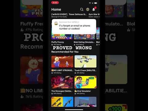 PROVED WRONG #roblox #toldyou #zyon