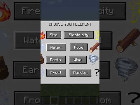 Minecraft elemental powers mod