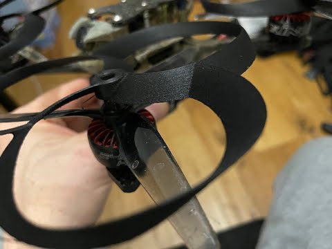 Toroidal Prop V2 testing on a 5 race quad
