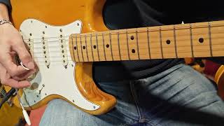 Video thumbnail for Fender Stratocaster 1974 (all original) by Freddy Guitars