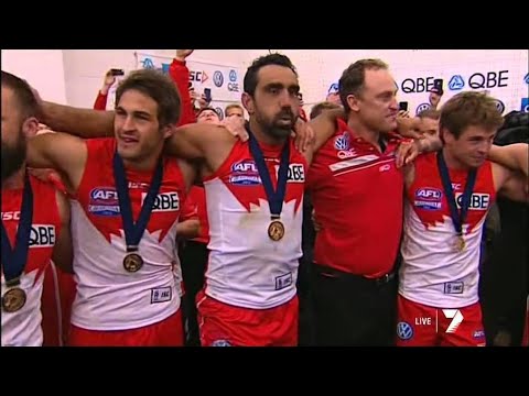 2012 AFL Grand Final - Sydney Swans celebrate