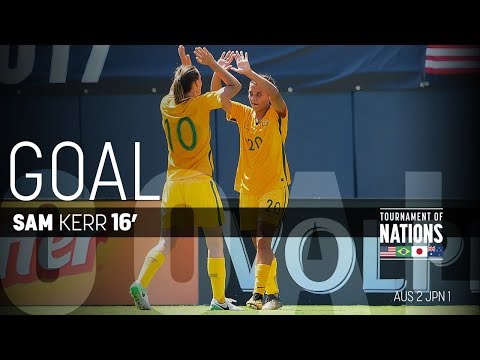 Australia vs. Japan: Sam Kerr Second Goal - July 30, 2017