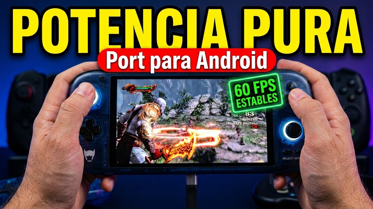 🔥 Cómo Jugar el PORT de God Of War 3 para Android | Demo y Tutorial