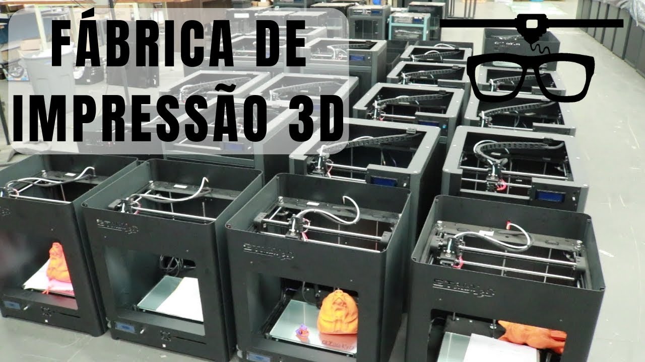 Como funciona uma fábrica de impressora 3D - GTMax3D