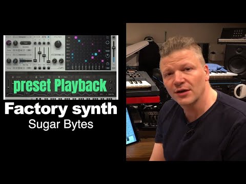 Sugar bytes factory sound demo - hear how it sounds