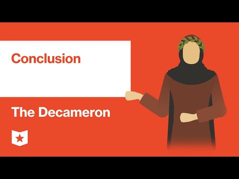 The Decameron by Giovanni Boccaccio | Conclusion