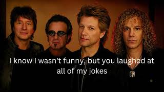 Bon Jovi - Bitter Wine (lyrics)