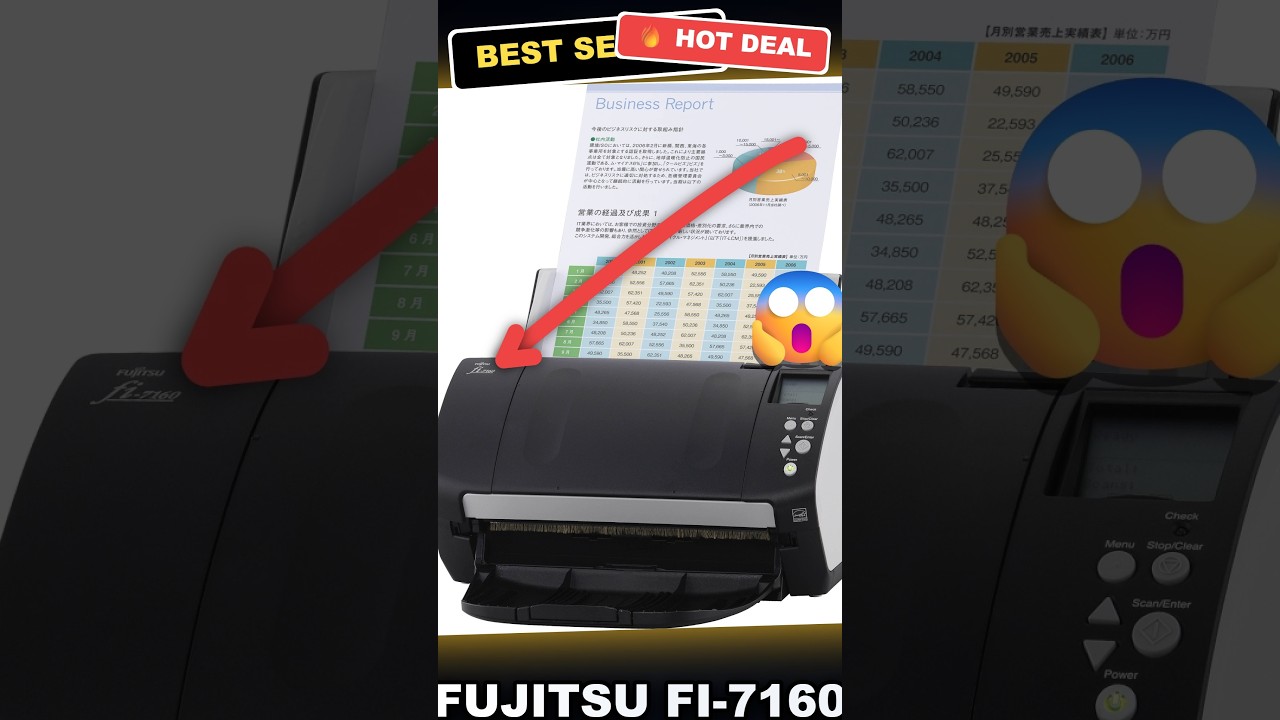 Fujitsu fi-7160 Honest Review: Best Business Scanner for 2024?
