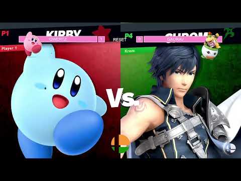 Aayushivitational - GRAND FINALS - qwertz143 (Kirby) vs Gaurav (Chrom)