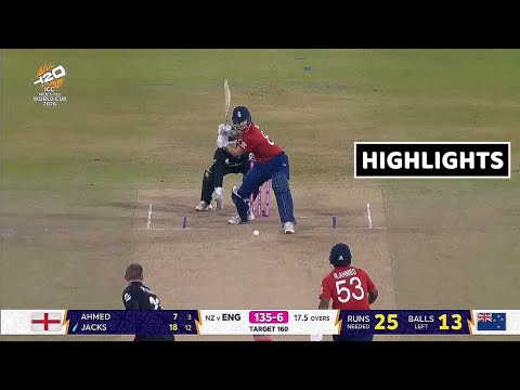 England vs New Zealand T20 World Cup 2026 Highlights | Full Match Highlights