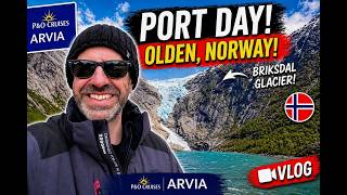 Norway’s MOST Beautiful Cruise Port? | Olden Vlog + Arvia Beach House Review