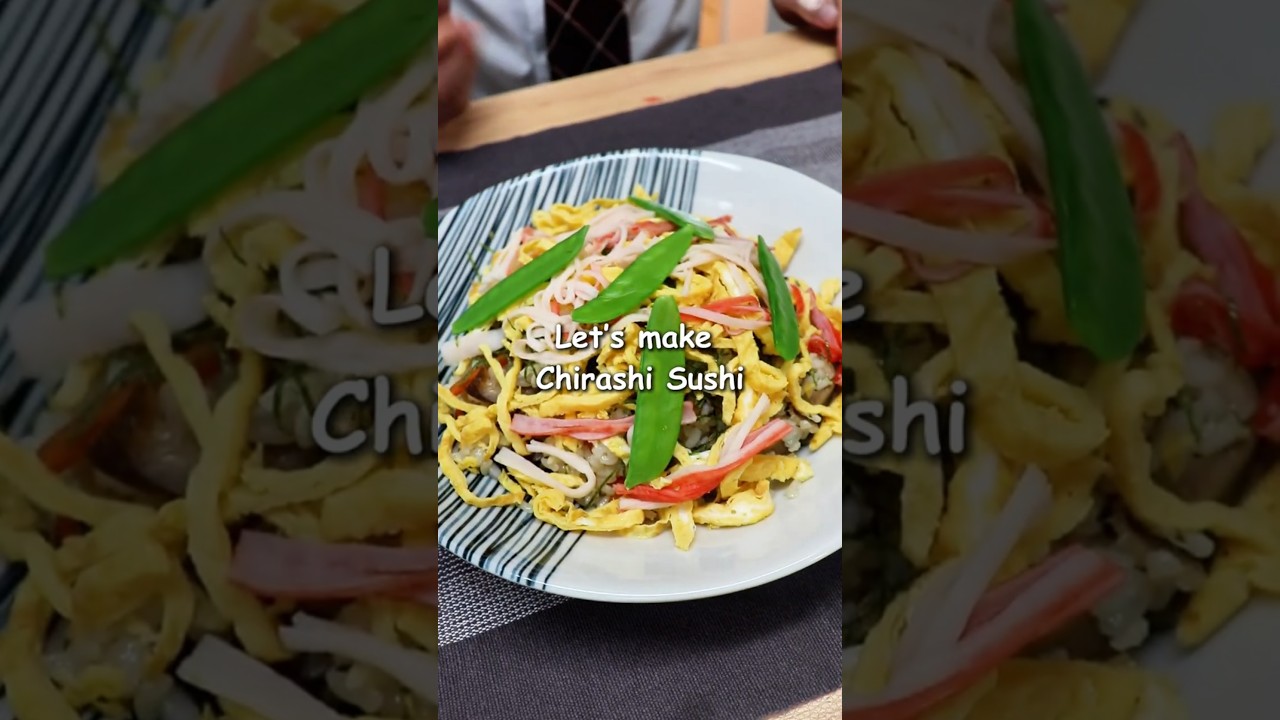 This Is Not the Sushi You Know (Chirashi Sushi)#japanesefood #easyrecipes#homecooking#japanesedinner