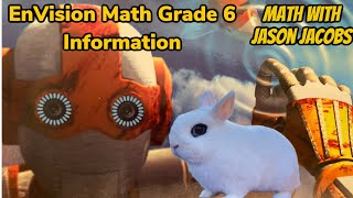 Sixth Grade Math EnVision Information