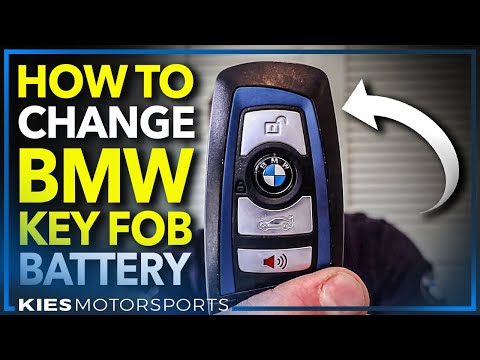 How to Change the Battery in your BMW Key FOB F30, F10, F80, 335, 328, etc