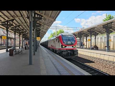 PKP 111ED - 111ed 110  passing Gdańsk Główny Station  24/05/25
