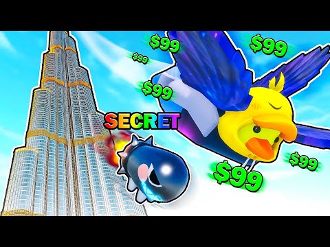 Starting Over as NOOB with BEST SECRET Pet in Climb Tower and Jump Roblox!