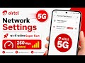 Airtel New APN Settings 2026 Airtel 4G 5G Apn Settings Airtel 5G Network Problem Today