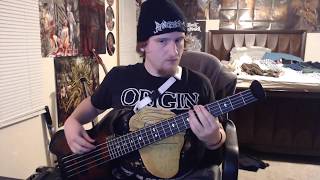 Bass Cover - The Black Dahlia Murder - That Which Erodes the Most Tender of Things