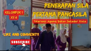 Drama PKN kelompok 1, kelas XII 6.Judul Toleransi Agama Bukan Sekedar Kata