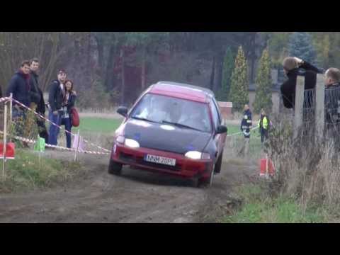 1.Rajd Wielkopolski 2013 - Daniel Wyrzykowski / Ewelina Wyrzykowska - Honda Civic