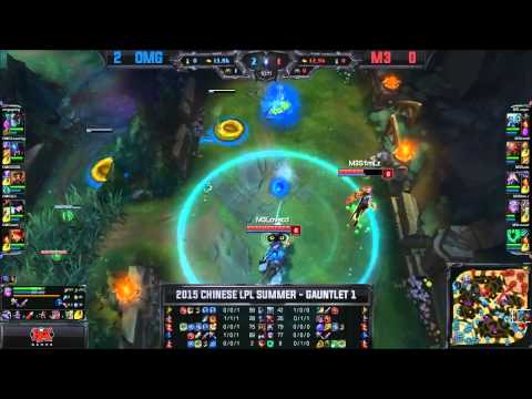 M3 vs. OMG - Game 3 - LPL Summer 2015 Playoffs - Gauntlet - Round 1
