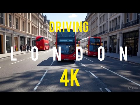 A Relaxing 3-Hour Drive Around London | Dashcam POV in 4K