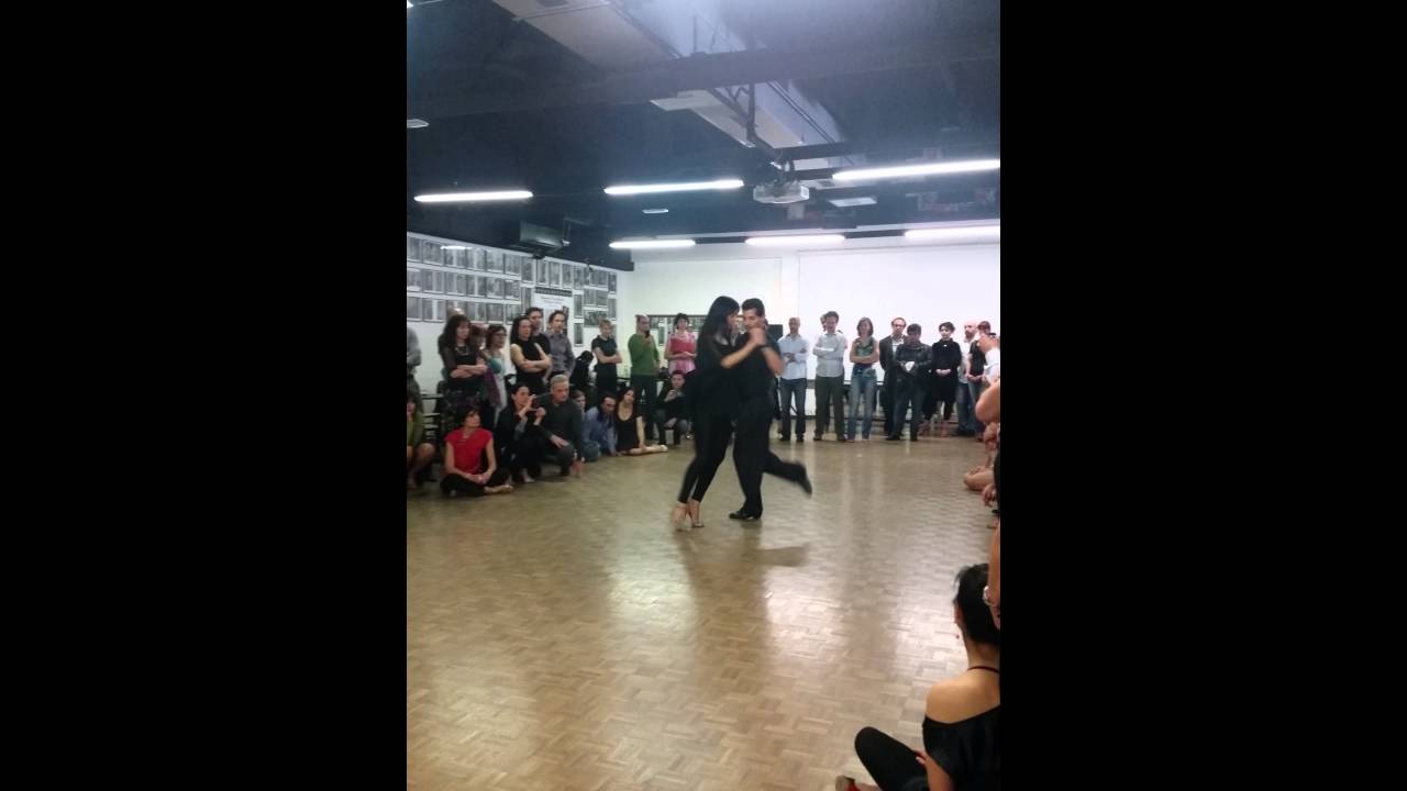 Gabriel Ponce e Analia Morales Tango 17- 4- 2016 alla Zotto Academy