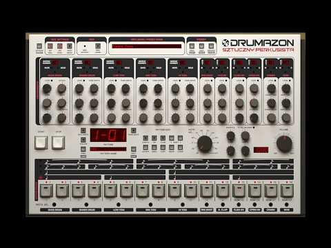 Drumazon: Presets and Patterns Demo // Boss TR-909 Drum Machine (Original Version)