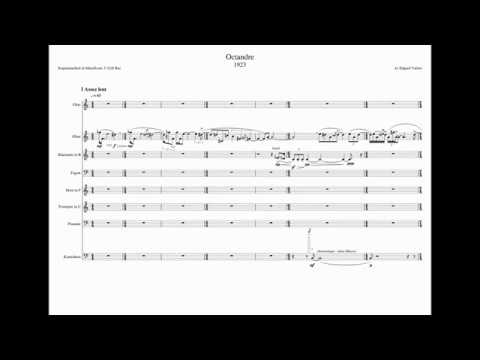 Edgard Varèse, Octandre, 1923