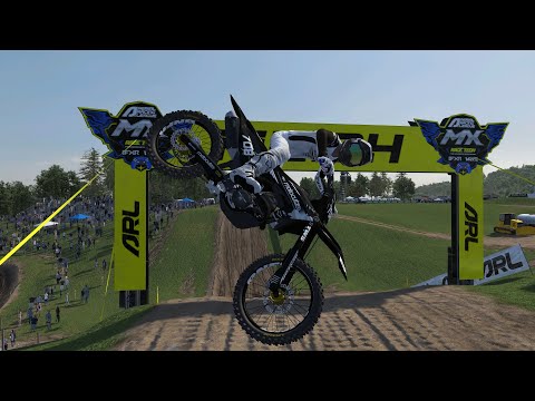 Lap on Unadilla on Mx Bikes