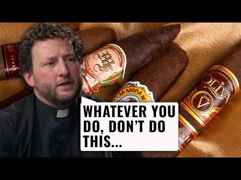 The Proper Way to Buy & Smoke Your First Cigar w/ Fr. Mike Zavage