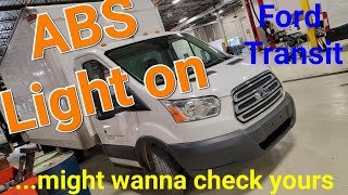 Popular Ford Transit ABS light wiring problem - WATCH this and FIX yours NOW! #abslighton