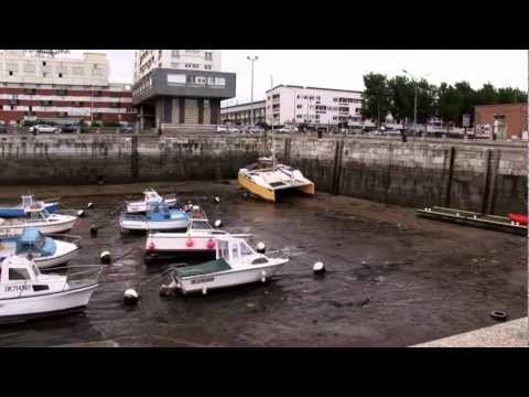 3 Jahre Atlantik segeln Folge 2 Video 2 - Amsterdam - Calais - Dieppe - Ärmelkanal - Ruderbruch