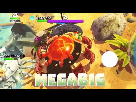 Samurai Crab becomes Megabig !! - King of Crabs DaNi MC Gaming