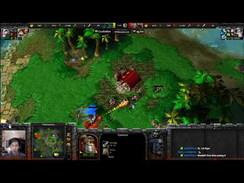 Ag3nt (HU) vs GodFather (UD) - WarCraft 3 - Dreadlord First - WC3309