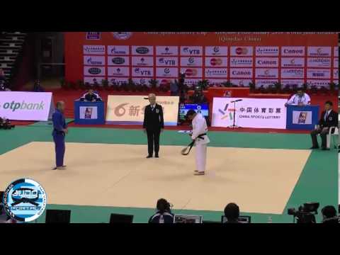 Judo Grand Prix Qingdao 2010 -73kg TRITTON Nicholas (CAN) -  BOQIEV Rasul (TJK)