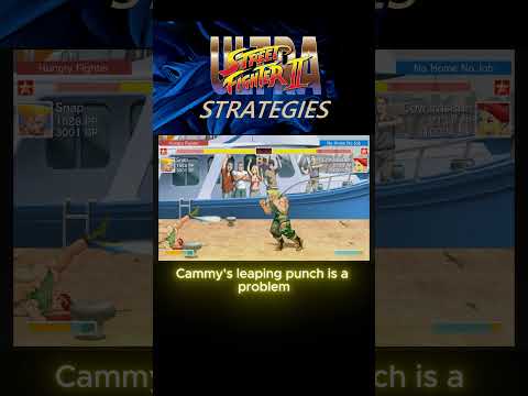 Ultra Street Fighter 2 - Cammy's leaping punch