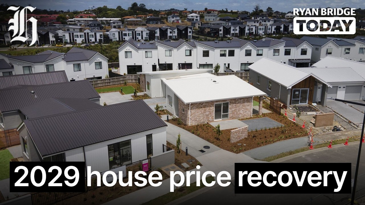 ASB: House prices won't bounce back til 2029 | Ryan Bridge TODAY
