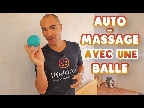 Utiliser la balle d'auto-massage