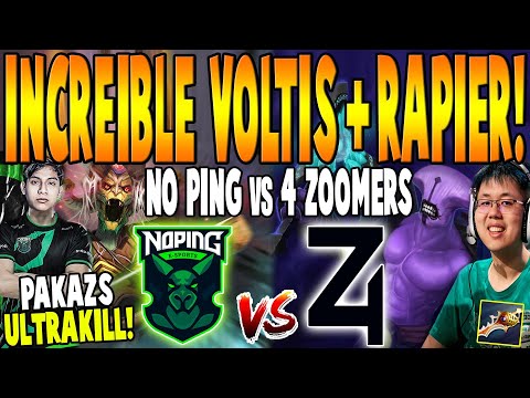 NO PING vs 4 ZOOMERS [BO2] - Increíble Voltis + RAPIER! "Pakazs vs Envy" - BTS PRO SERIES 8 DOTA 2