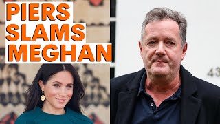 Piers Morgan comments on Meghan Markle during LIVE TV interview